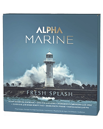 Estel Alpha Marine Fresh Splash - Мужской набор из 6 предметов - hairs-russia.ru